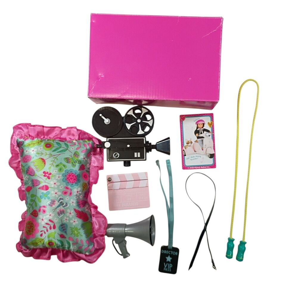 Cameras Rolling Movie Set Of 8 Items Our Generation American Girl Doll 18" Dolls